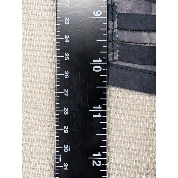 Maui and Sons Swim Trunks Size 32 Black Shark 4 Way Stretch -1025F98 - Picture 6 of 8